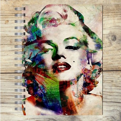 Cuaderno tapa dura modelo 1621 "Marilyn": tapa