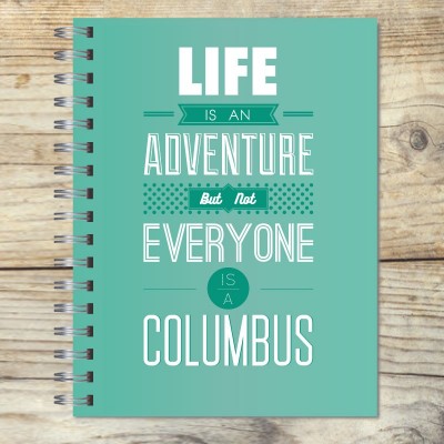 Cuaderno tapa dura Modelo 1060 "Life is an adventure": tapa