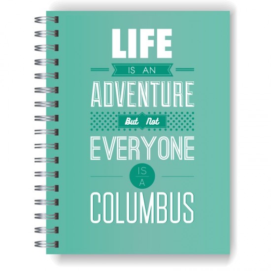 Cuaderno tapa dura Modelo 1060 "Life is an adventure"