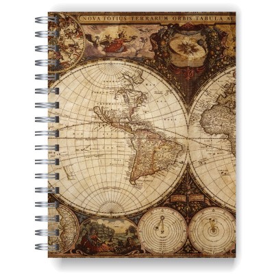 Cuaderno tapa dura Modelo 964 "Old map"