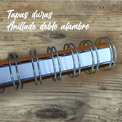 Cuaderno tapa dura Modelo 964 "Old map": anillado