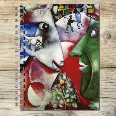 Cuaderno Modelo 1534 "Chagall´s dreams": tapa