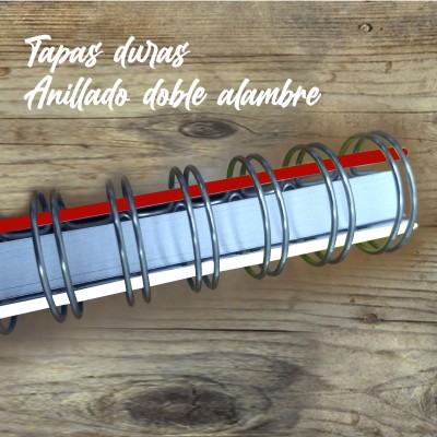 Cuaderno tapa dura Modelo 1062 "Gone with the wind": anillado