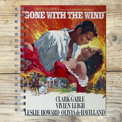 Cuaderno tapa dura Modelo 1062 "Gone with the wind": tapa