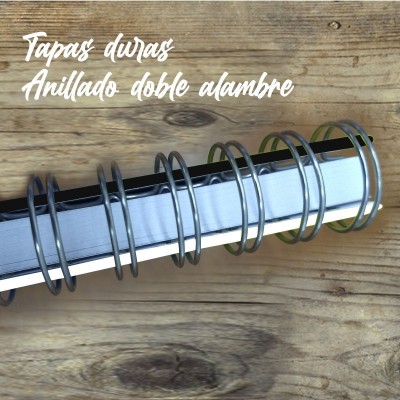 Cuaderno tapa dura Modelo 1066 "A hard days night": anillado