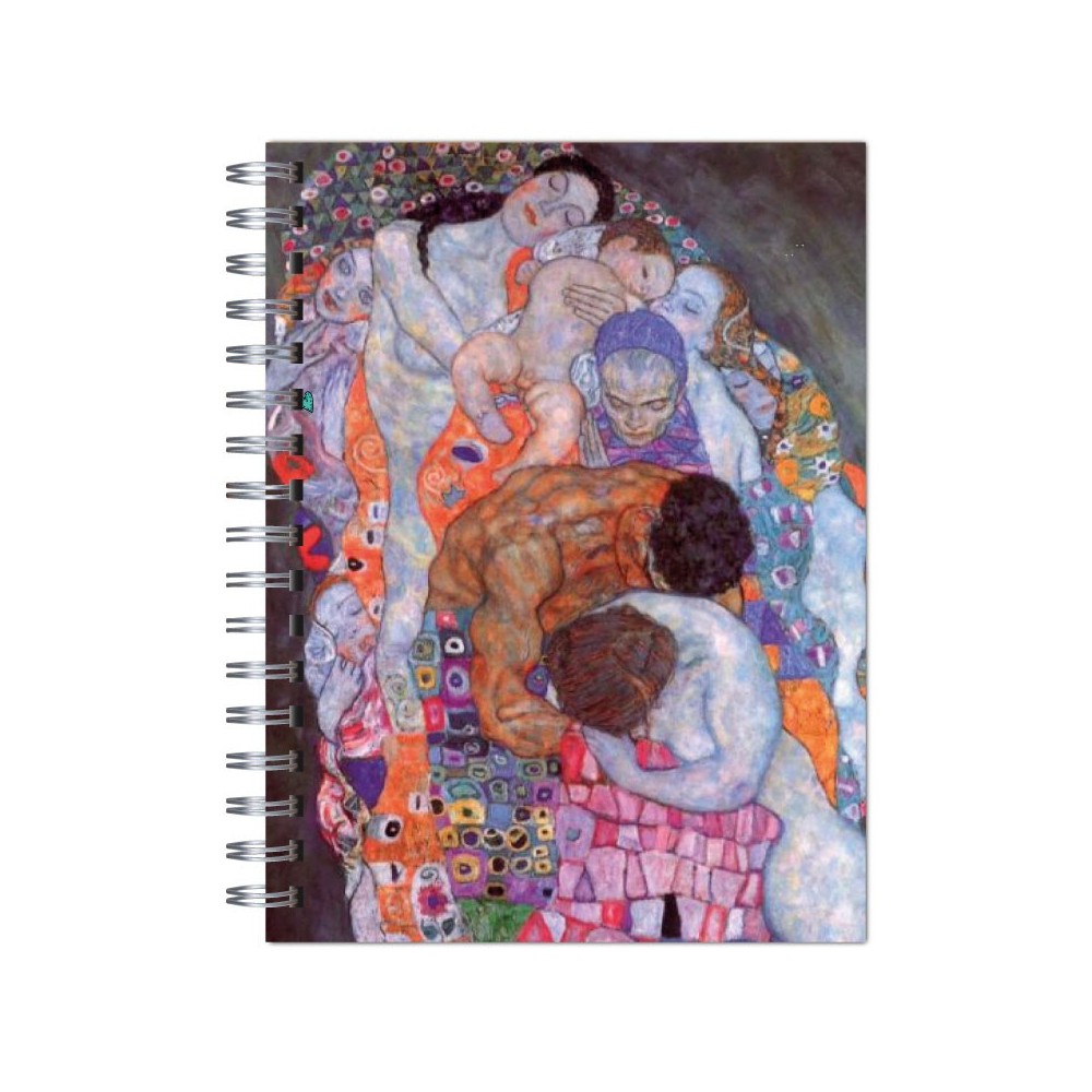 Cuaderno tapa dura Modelo 1538 "Klimt  Vida y Muerte"