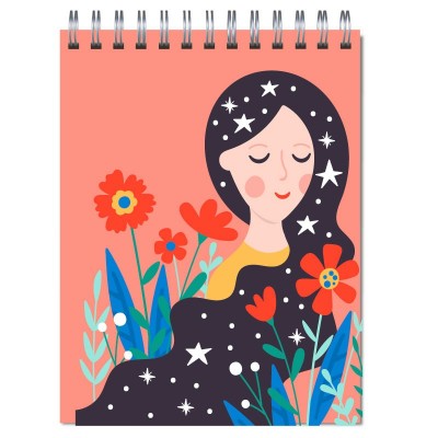 Libreta anillada Modelo 6005 "Being a woman"