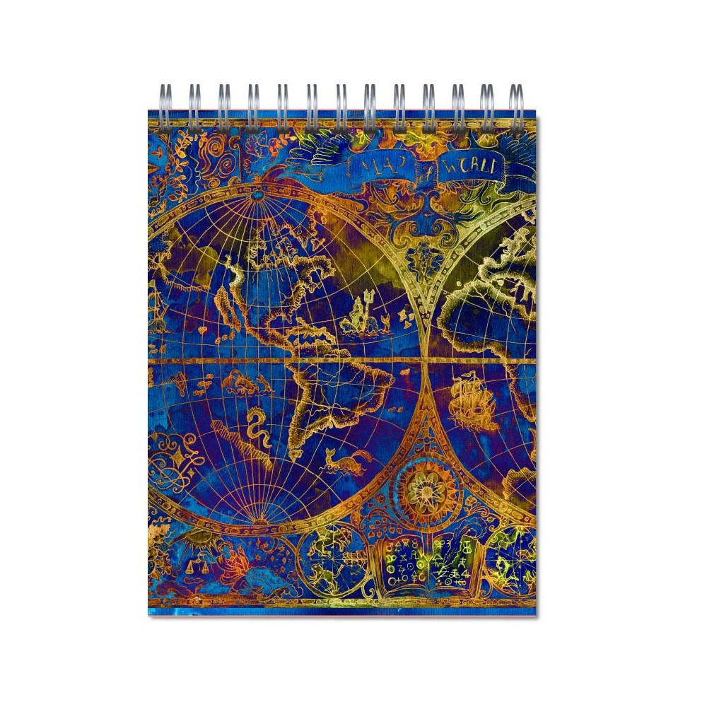 Libreta anillada Modelo 6006 "Old map"