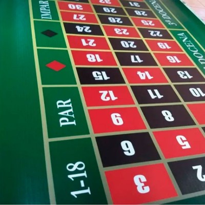 Lona Juego Ruleta 150 x 75 cms. personalizable