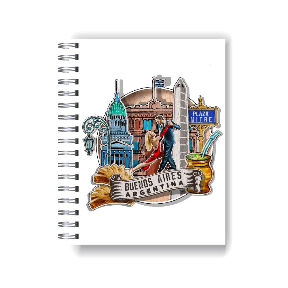 Cuaderno tapa dura Buenos Aires