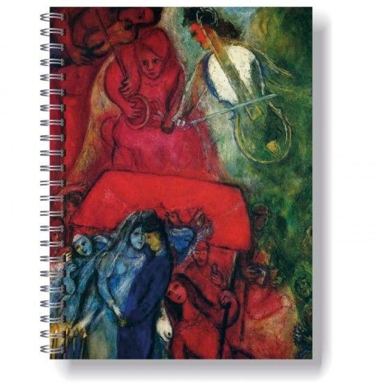 Cuaderno Chagall "El casamiento"