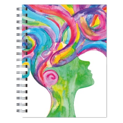 Cuaderno tapa dura Modelo 0958 "Colorful woman"