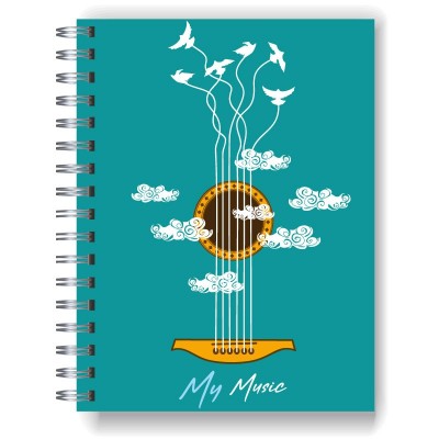 Cuaderno tapa dura Modelo 0955 "Heaven guitar"