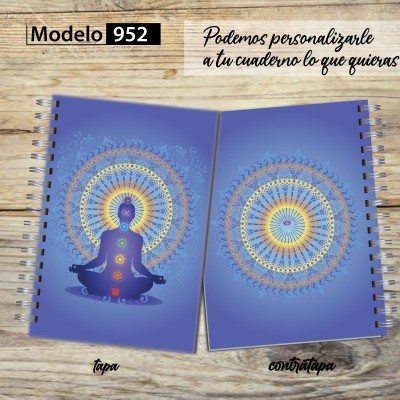 Cuaderno tapa dura Modelo 0952 "Budha 3"