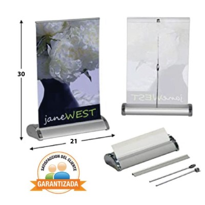 Banner roll up de escritorio