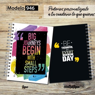 Cuaderno tapa dura Modelo 0946 "Big Journey"