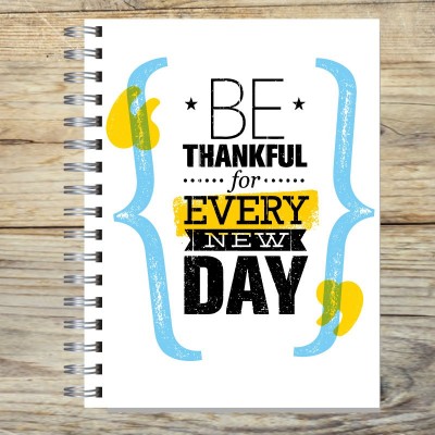 Cuaderno tapa dura Modelo 0945 "Be Thankful"