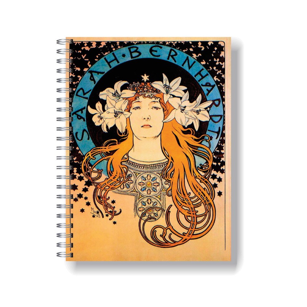 Cuaderno Alphonse Mucha Sarah Bernhardt Cuaderno Alphonse Mucha Sarah Bernhardt