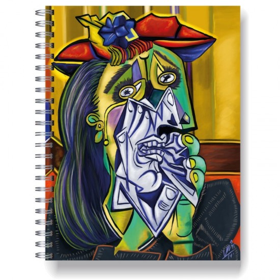 Cuaderno Picasso "Mujer llorando" tapa dura