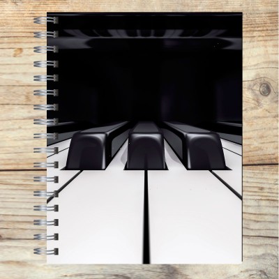 Cuaderno A4 tapa dura pentagramado 7073