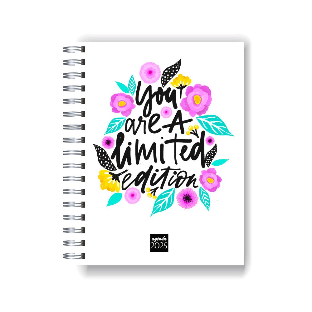 Agenda 2025 tapa dura mod. 5067 "You are a limited edition" en caja para regalo Agenda 2025 tapa dura mod. 5067 "You are a limited edition" en caja para regalo