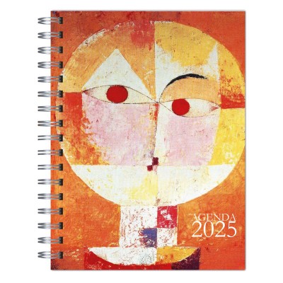 Agenda 2025 tapa dura mod. 6520 "Paul Klee" en caja para regalo
