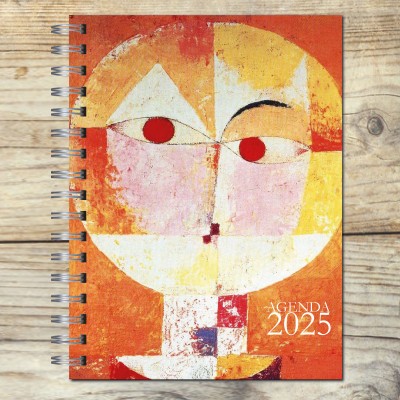 Agenda 2025 tapa dura mod. 6520 "Paul Klee" en caja para regalo