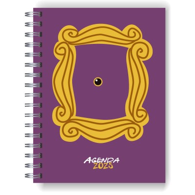 Agenda 2025 tapa dura mod. 5049 "Friends" en caja para regalo