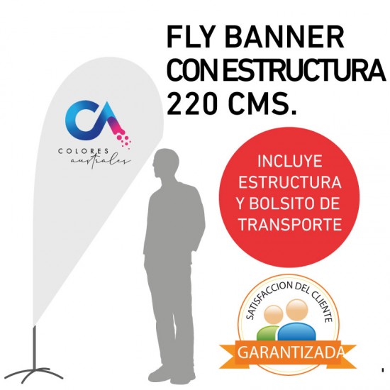 Fly Banner 220 cms.