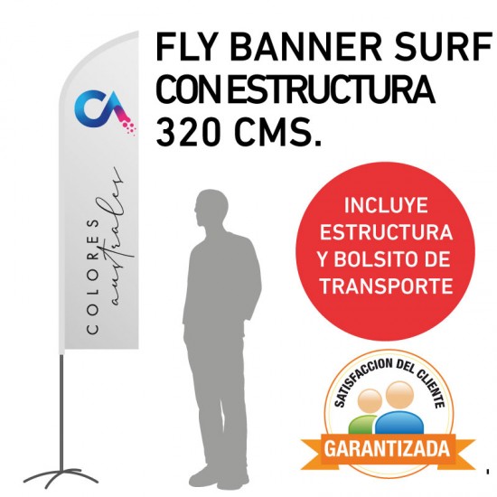 Fly Banner Surf 320 cms.