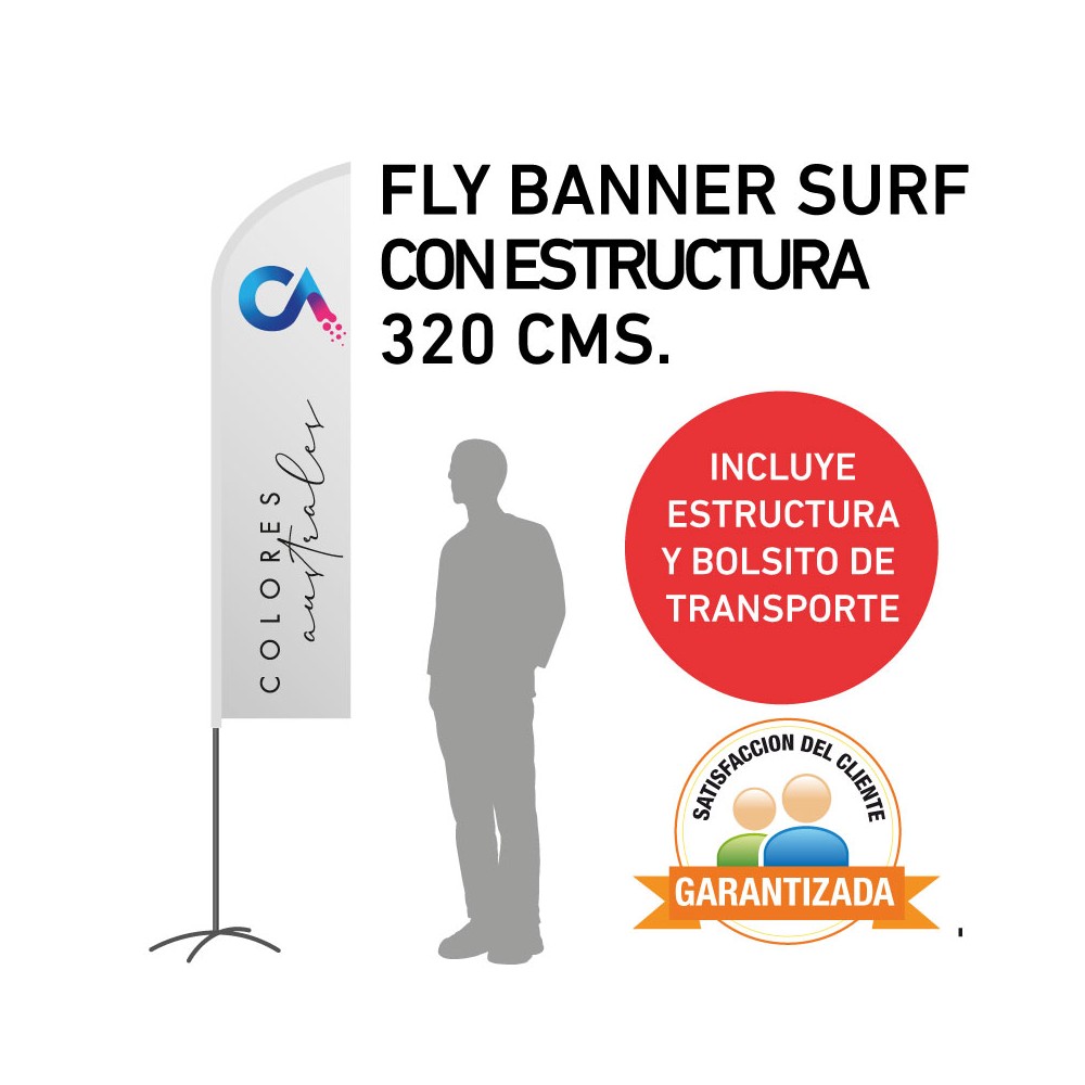 Fly Banner Surf 320 cms.